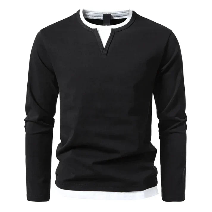 Alwin 1 Premium Long Sleeve Shirt | Combed Cotton