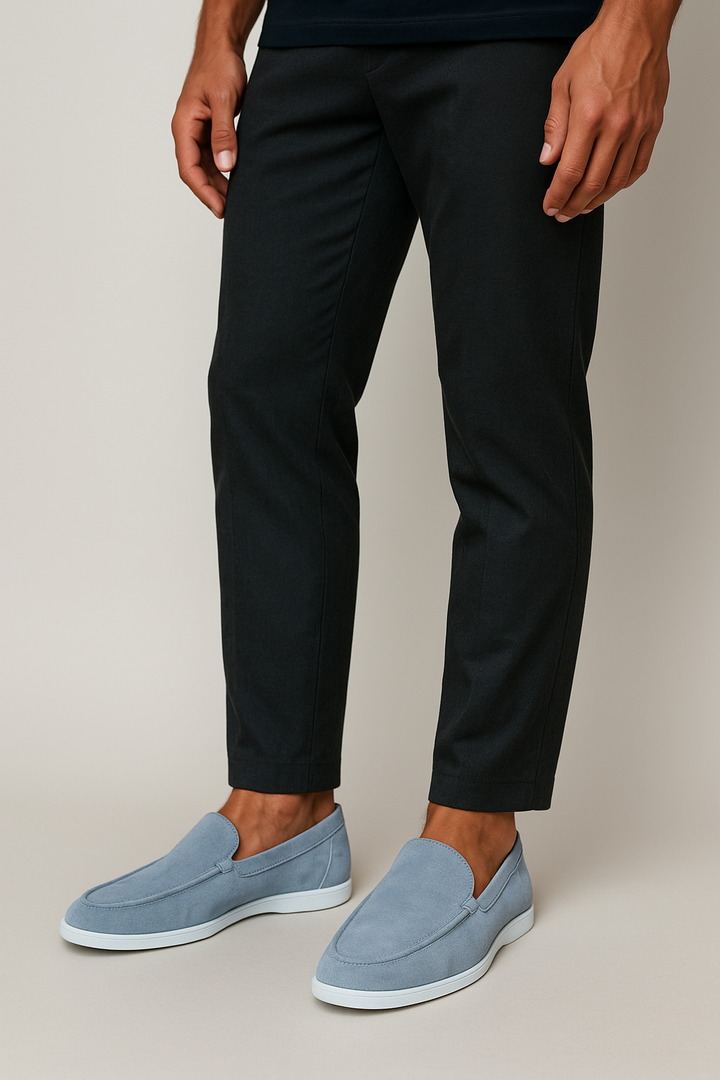 LAURENT MONACO | Herren Elegante Suede-Mokassins