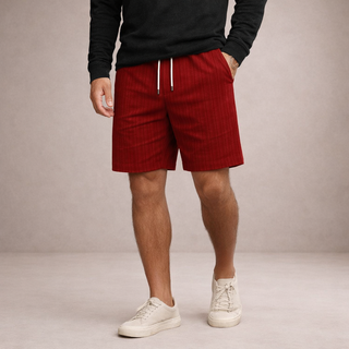 LAURENT MONACO | Herren Leinen-Sommershorts