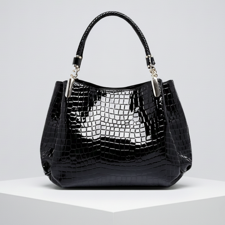Montelisse - Krokodil-Design Schultertasche