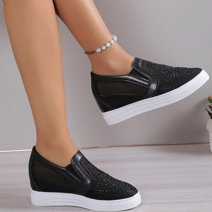 Nadja™ | Stylische Kristall-Sneaker für Damen