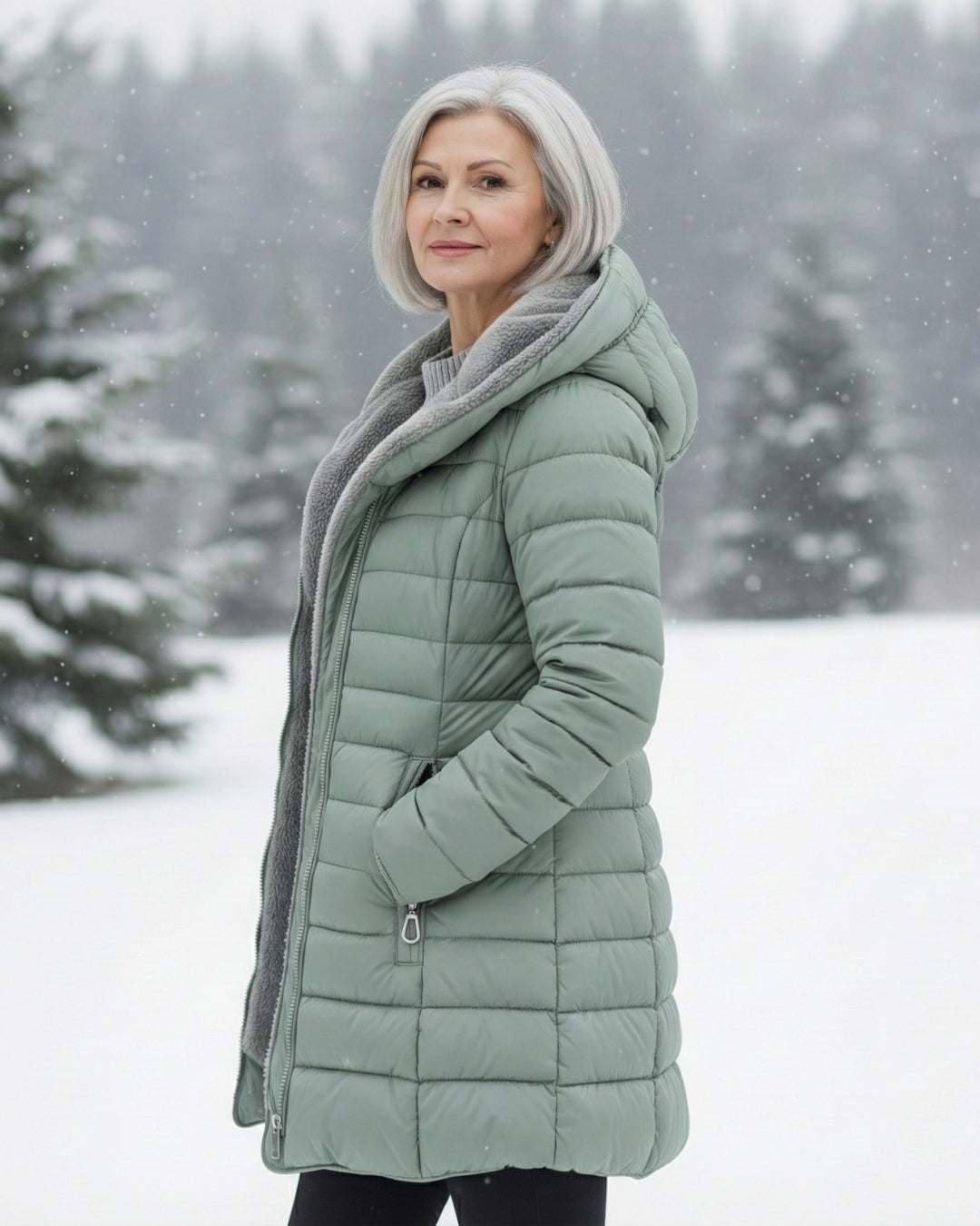 Lianda | Fleece-Lined Puffer Jacket