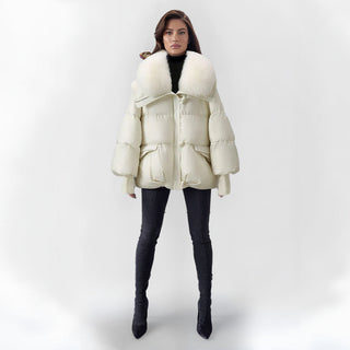 Céline™ - Elegante Kunstpelzjacke