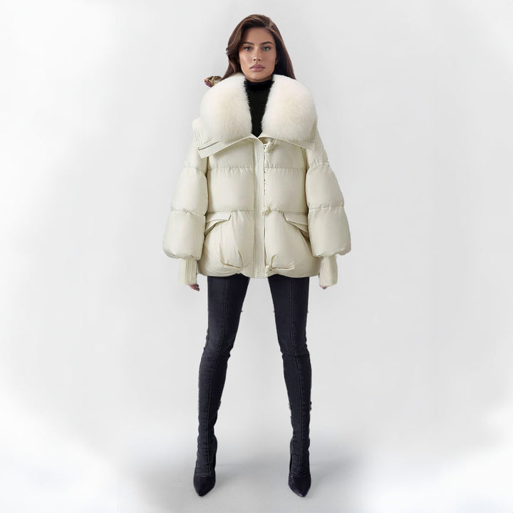 Céline™ - Elegante Kunstpelzjacke