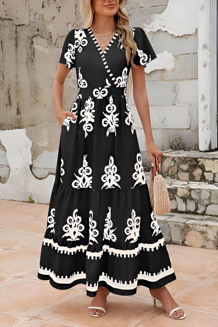 Lisa™ | Bohemian Sleeveless Maxi Dress