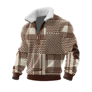 Tobias | ThermoSoft | Fleece Pullover mit Stehkragen