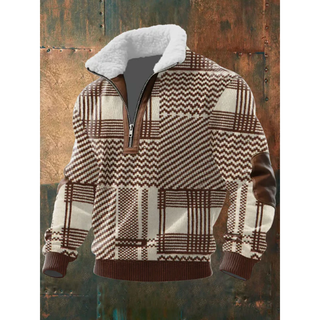 Tobias | ThermoSoft | Fleece Pullover mit Stehkragen