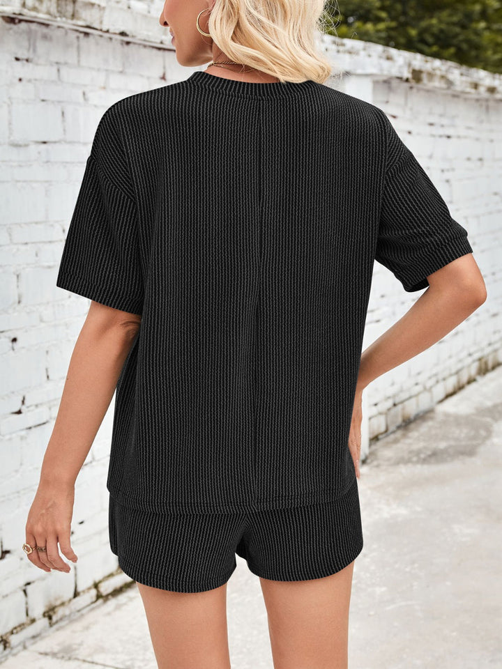 Jinte™ | Komfortables Rippstoff-Loungewear-Set