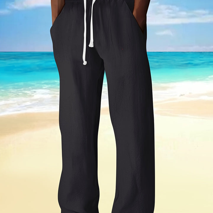 LAURENT MONACO | Herrenhose mit Kordelzug