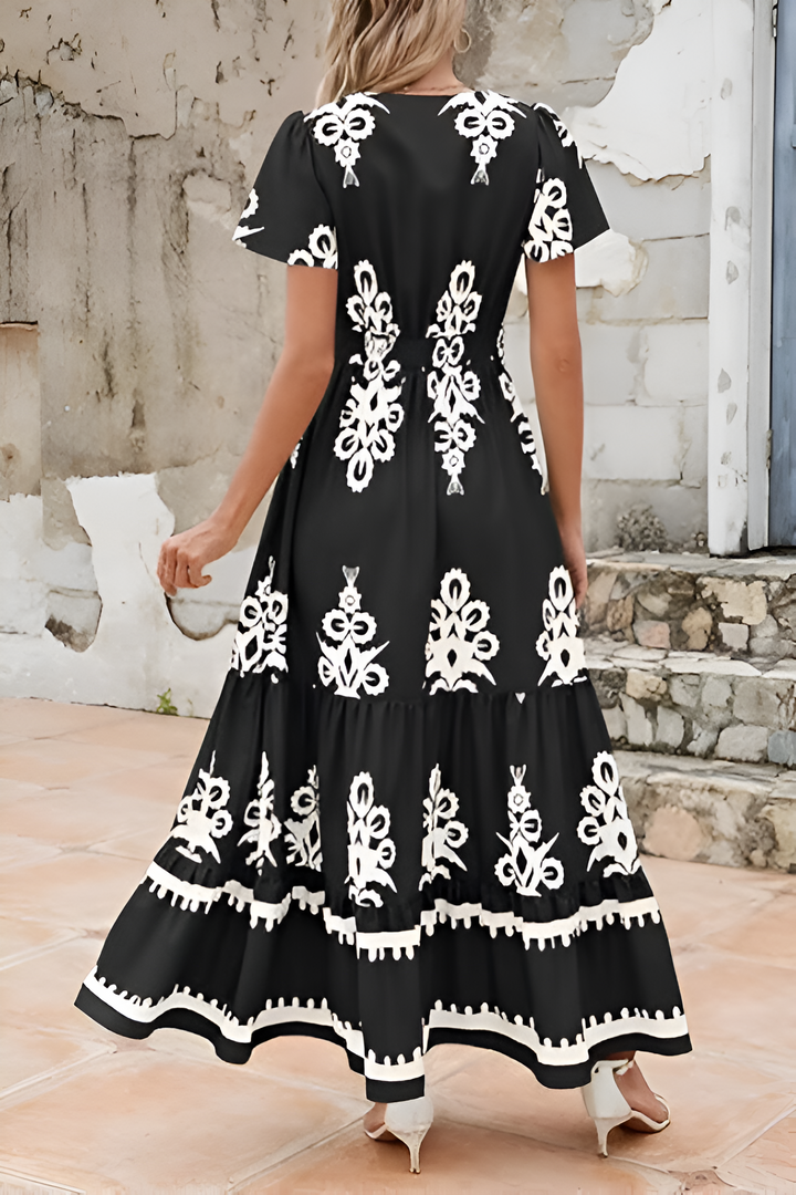 Lisa™ | Bohemian Sleeveless Maxi Dress