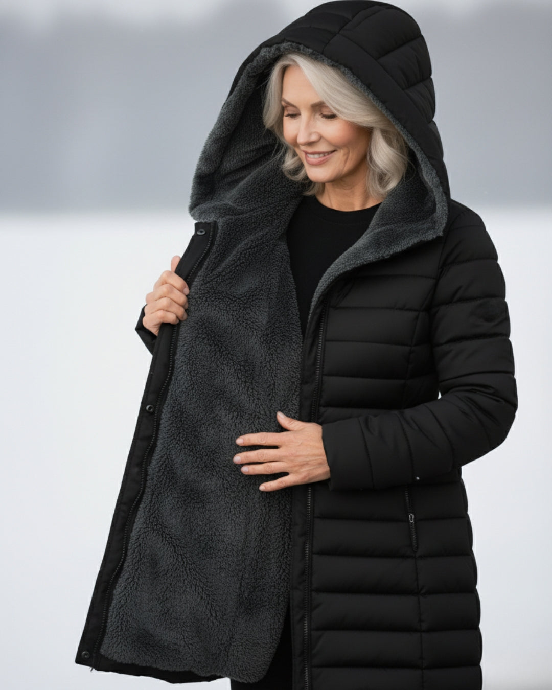 Lianda | Fleece-Lined Puffer Jacket