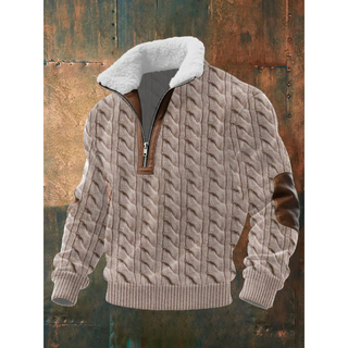 Tobias | ThermoSoft | Fleece Pullover mit Stehkragen