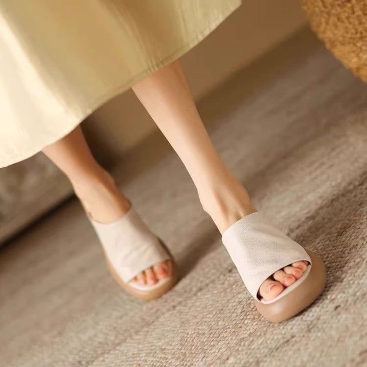 Evie™ | Orthopedic Comfort Slide Sandals with Heel