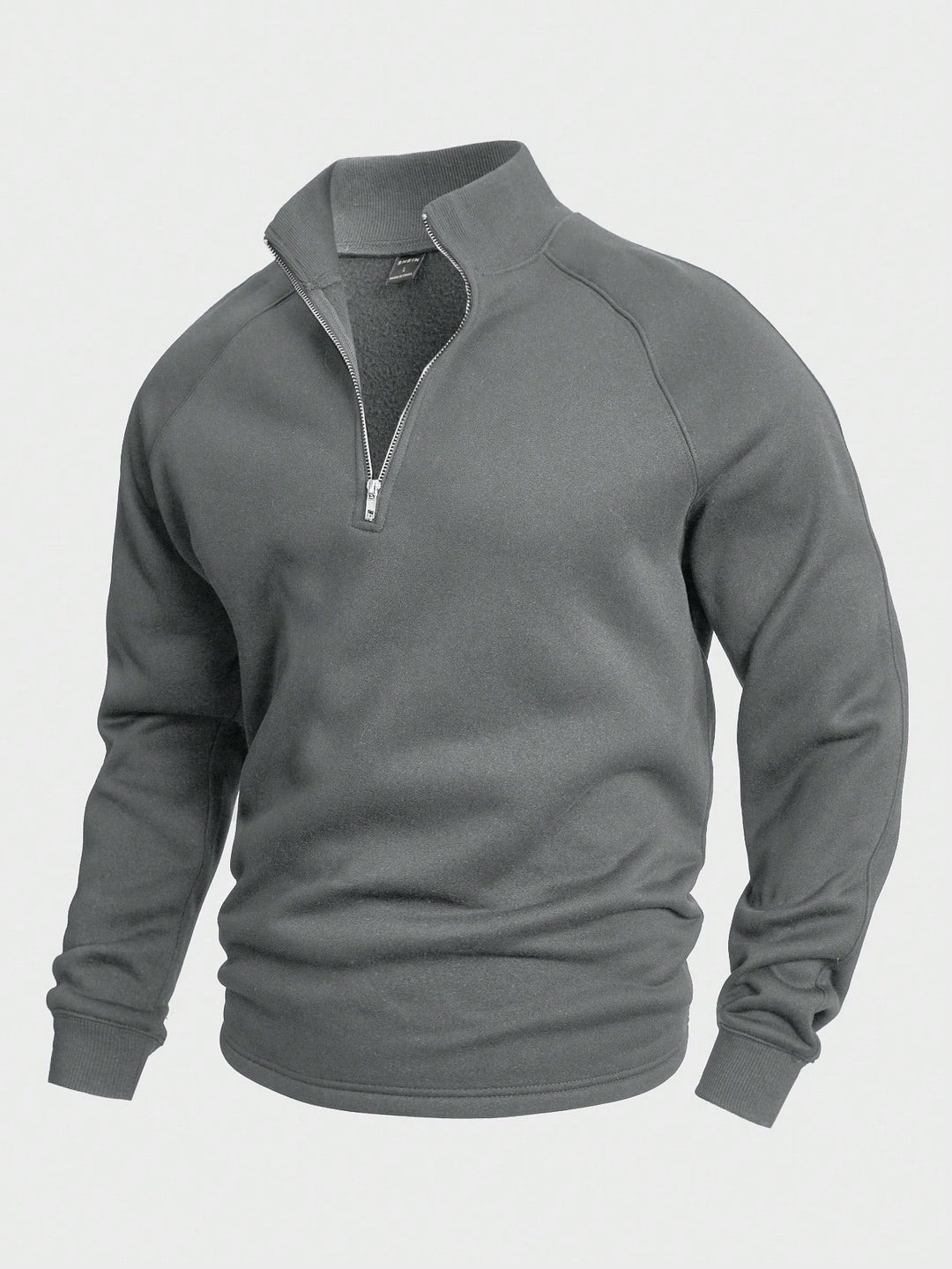 Benno | Halbreißverschluss-Pullover mit kuscheligem Innenfutter