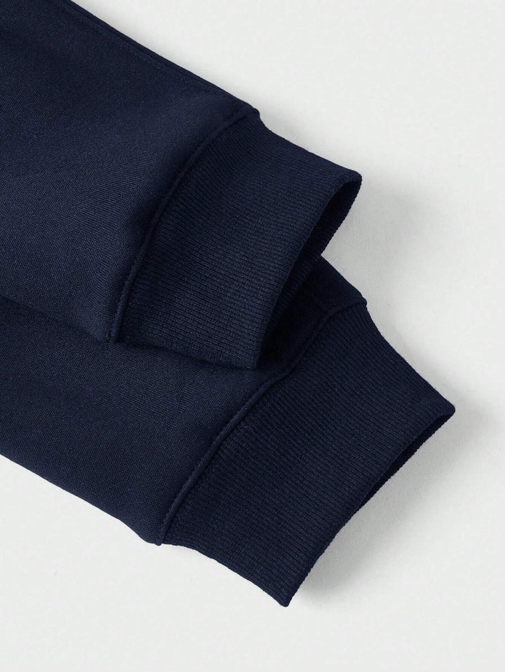 Benno | Halbreißverschluss-Pullover mit kuscheligem Innenfutter