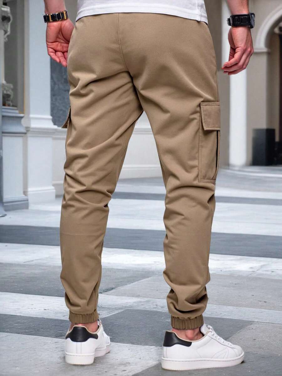 RICCARDO | Leichte Cargo-Jogginghose mit Taschen