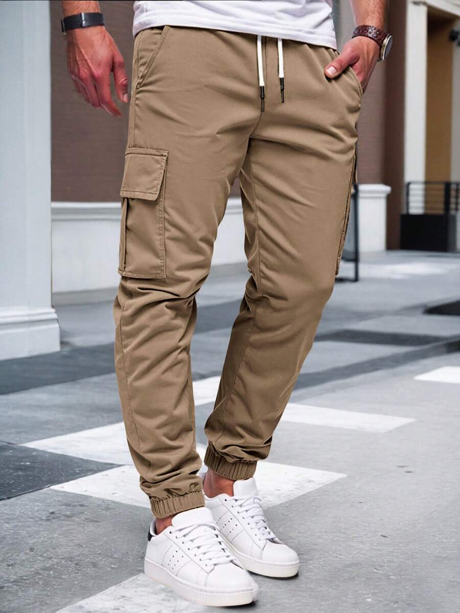 RICCARDO | Leichte Cargo-Jogginghose mit Taschen