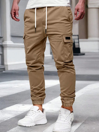 RICCARDO | Leichte Cargo-Jogginghose mit Taschen