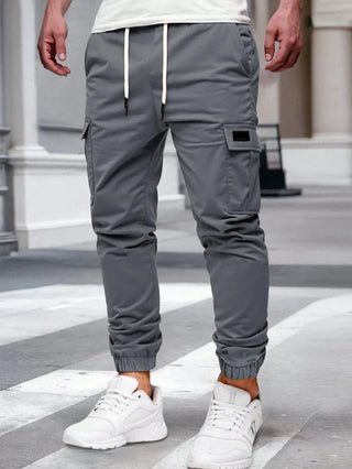RICCARDO | Leichte Cargo-Jogginghose mit Taschen
