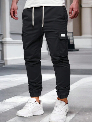 RICCARDO | Leichte Cargo-Jogginghose mit Taschen