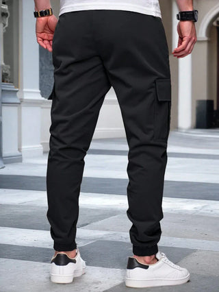 RICCARDO | Leichte Cargo-Jogginghose mit Taschen