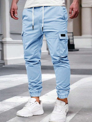 RICCARDO | Leichte Cargo-Jogginghose mit Taschen
