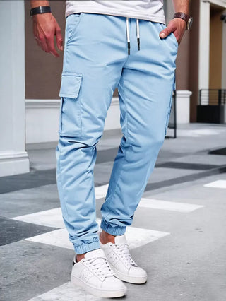 RICCARDO | Leichte Cargo-Jogginghose mit Taschen