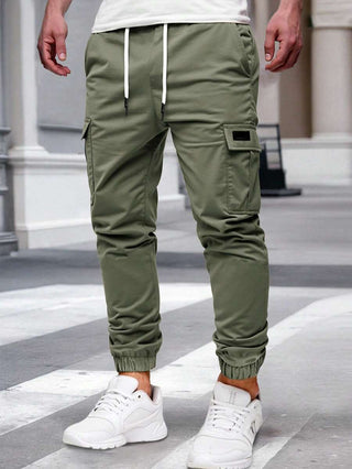 RICCARDO | Leichte Cargo-Jogginghose mit Taschen