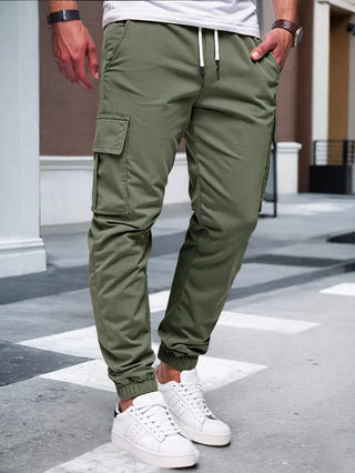 RICCARDO | Leichte Cargo-Jogginghose mit Taschen