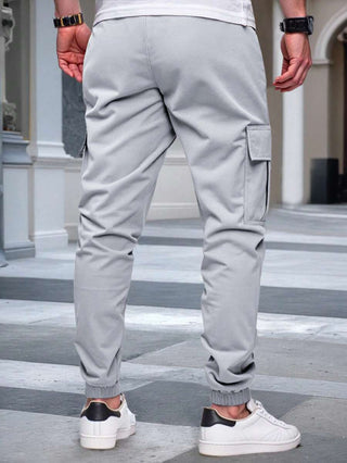 RICCARDO | Leichte Cargo-Jogginghose mit Taschen