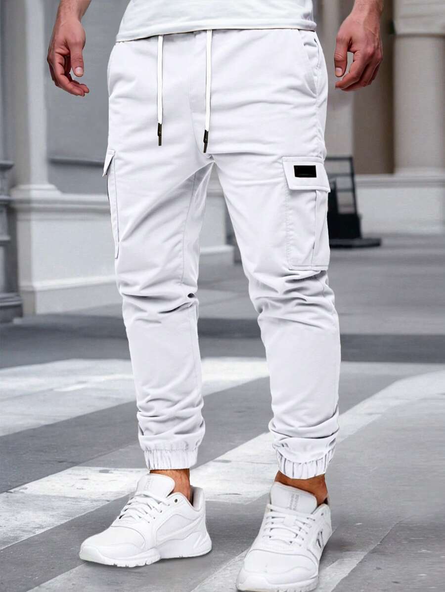 RICCARDO | Leichte Cargo-Jogginghose mit Taschen