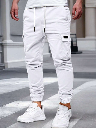 RICCARDO | Leichte Cargo-Jogginghose mit Taschen