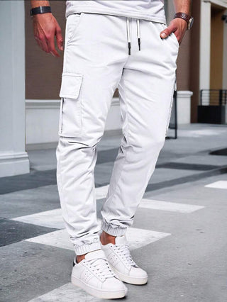 RICCARDO | Leichte Cargo-Jogginghose mit Taschen