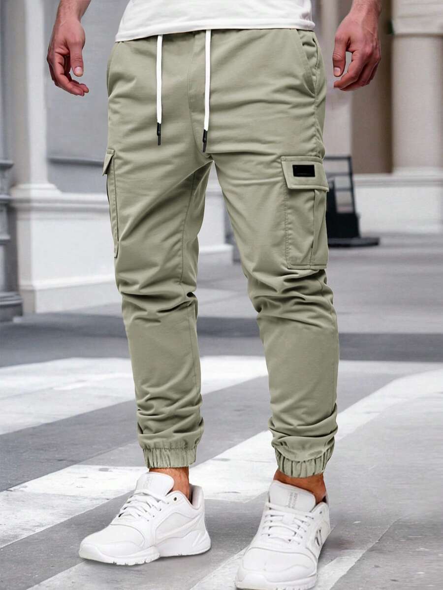 RICCARDO | Leichte Cargo-Jogginghose mit Taschen