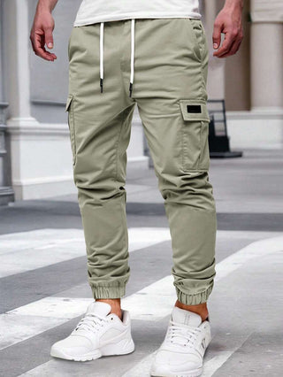 RICCARDO | Leichte Cargo-Jogginghose mit Taschen