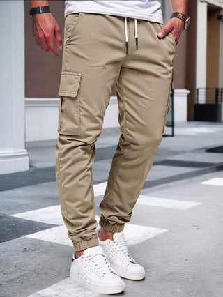 RICCARDO | Leichte Cargo-Jogginghose mit Taschen