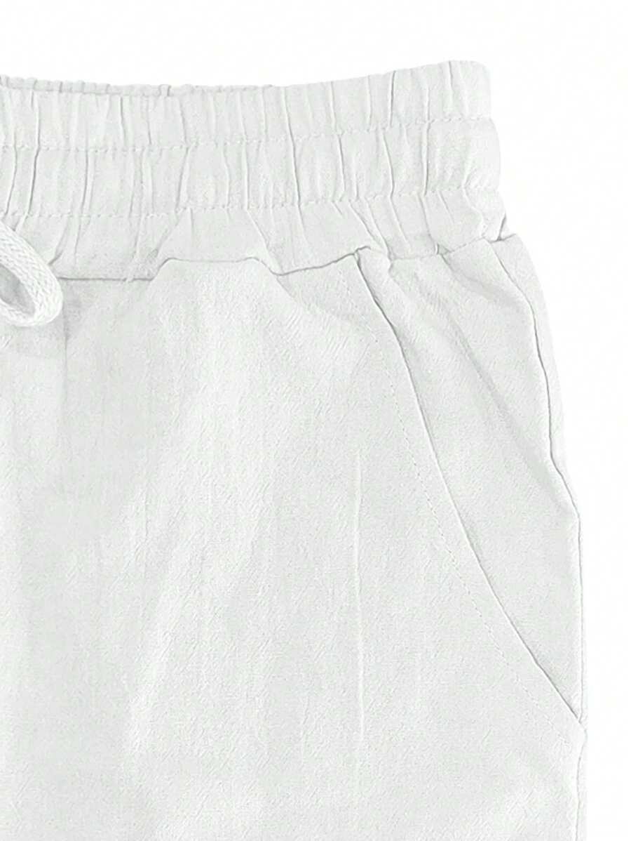 MATHIS | Leichte Leinenhose mit Kordelzug