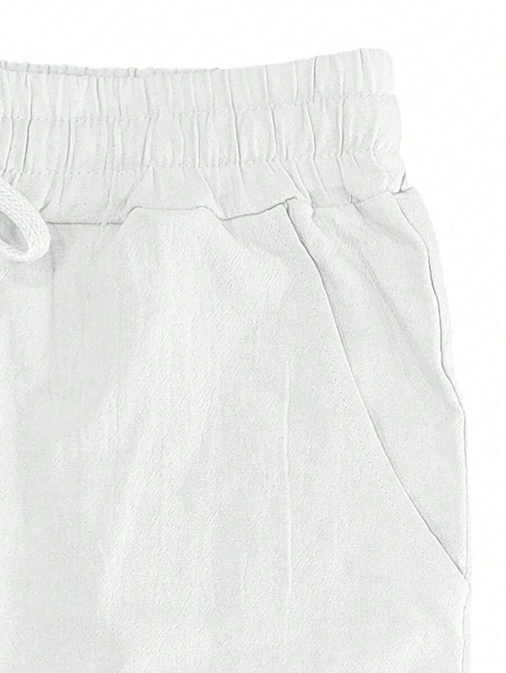 MATHIS | Leichte Leinenhose mit Kordelzug