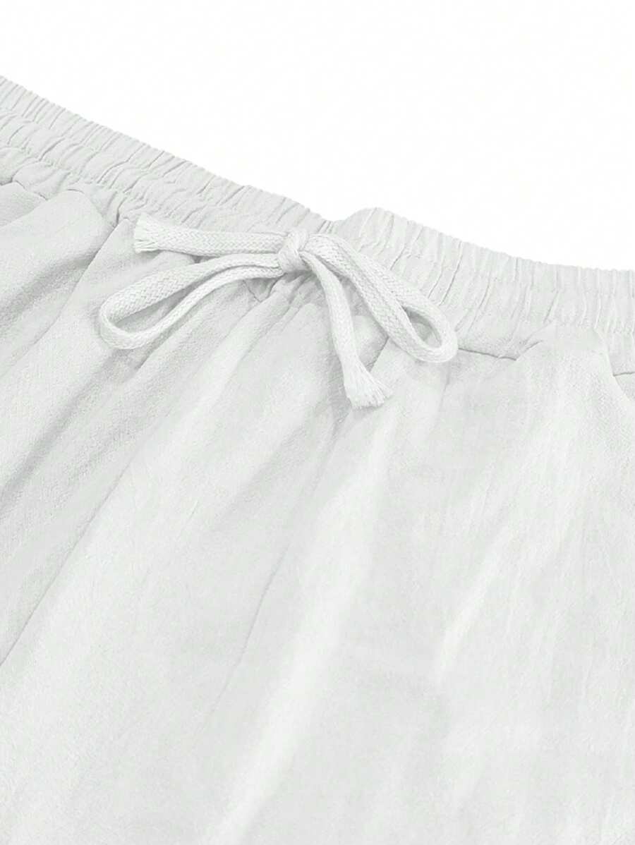 MATHIS | Leichte Leinenhose mit Kordelzug