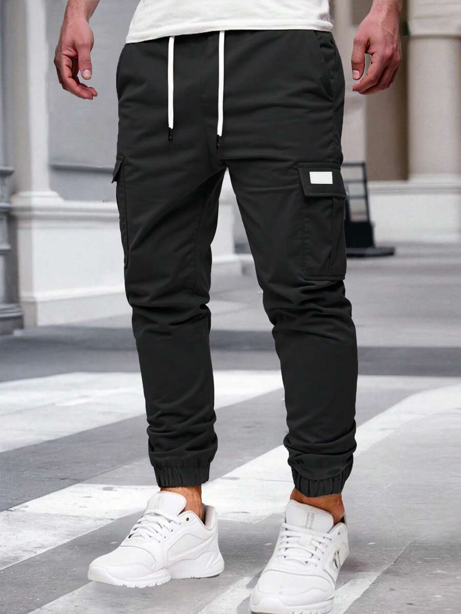 RICCARDO | Leichte Cargo-Jogginghose mit Taschen