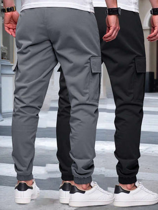 RICCARDO | Leichte Cargo-Jogginghose mit Taschen