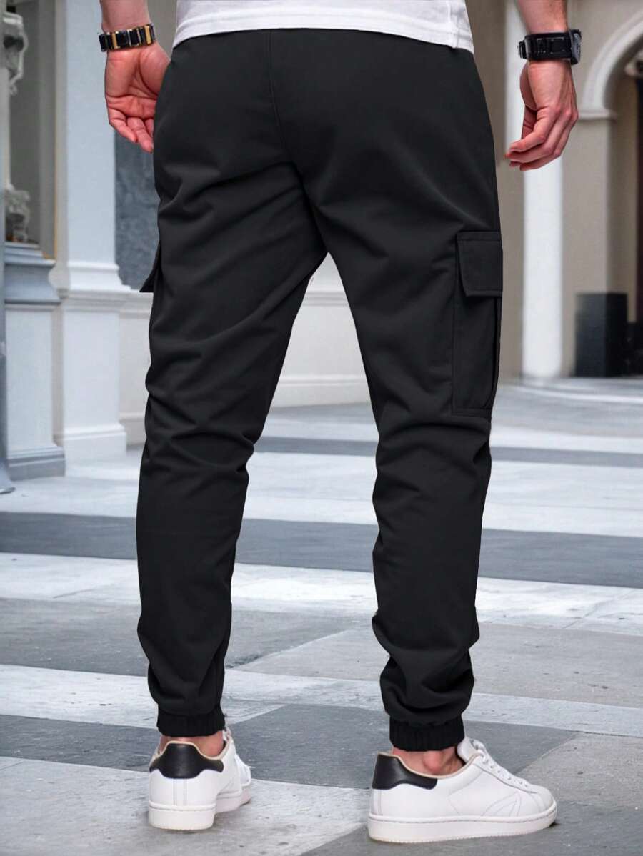 RICCARDO | Leichte Cargo-Jogginghose mit Taschen