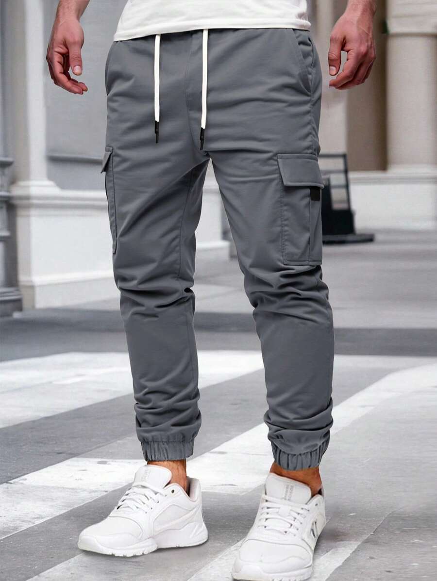 RICCARDO | Leichte Cargo-Jogginghose mit Taschen