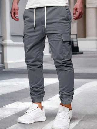 RICCARDO | Leichte Cargo-Jogginghose mit Taschen