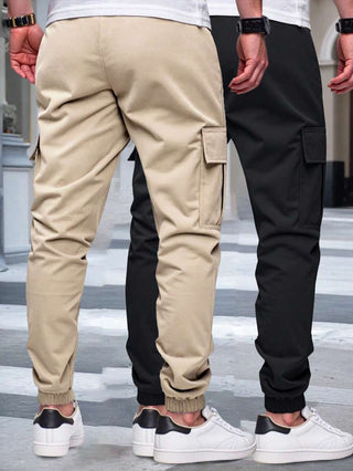 RICCARDO | Leichte Cargo-Jogginghose mit Taschen