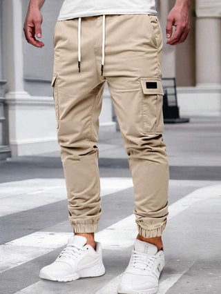 RICCARDO | Leichte Cargo-Jogginghose mit Taschen