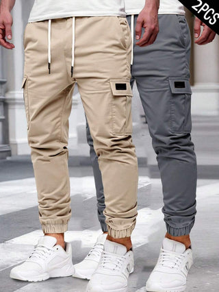 RICCARDO | Leichte Cargo-Jogginghose mit Taschen