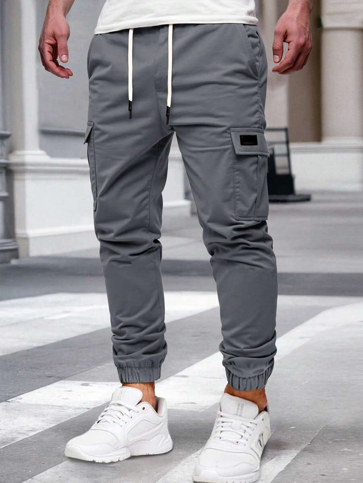 RICCARDO | Leichte Cargo-Jogginghose mit Taschen