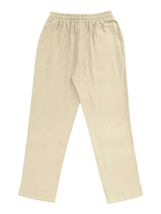 MATHIS | Leichte Leinenhose mit Kordelzug
