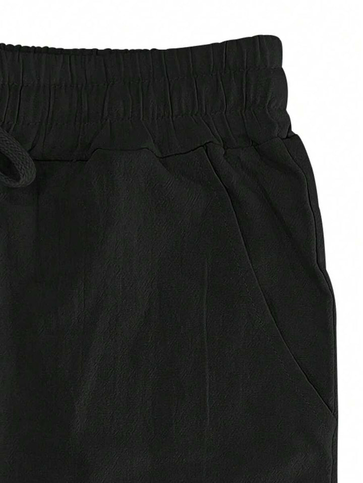 MATHIS | Leichte Leinenhose mit Kordelzug